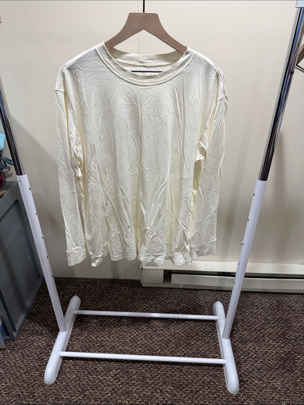 lululemon athletica Lightweight Long-Sleeve Crewneck Top - yellow